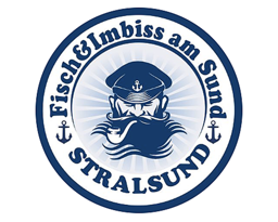 Fisch & Imbiss am Sund Stralsund logo.